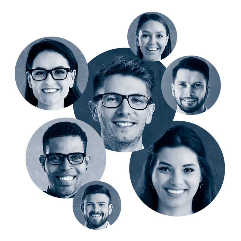 team collage-duotone